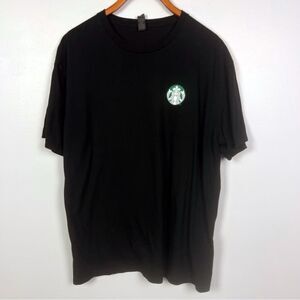 Starbucks Short Sleeve Tee – Men’s Large – Black